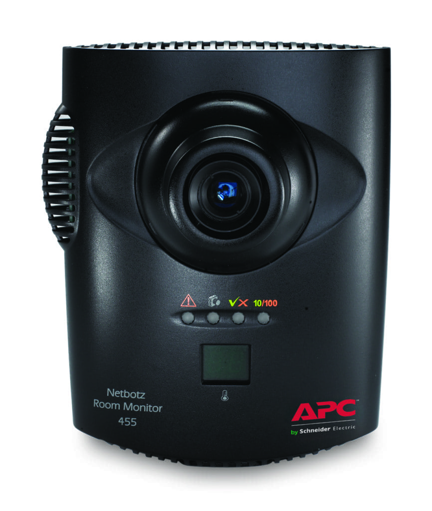 front of Netbotz room monitor 455