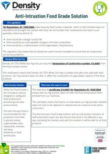 Certificate For Food Safety