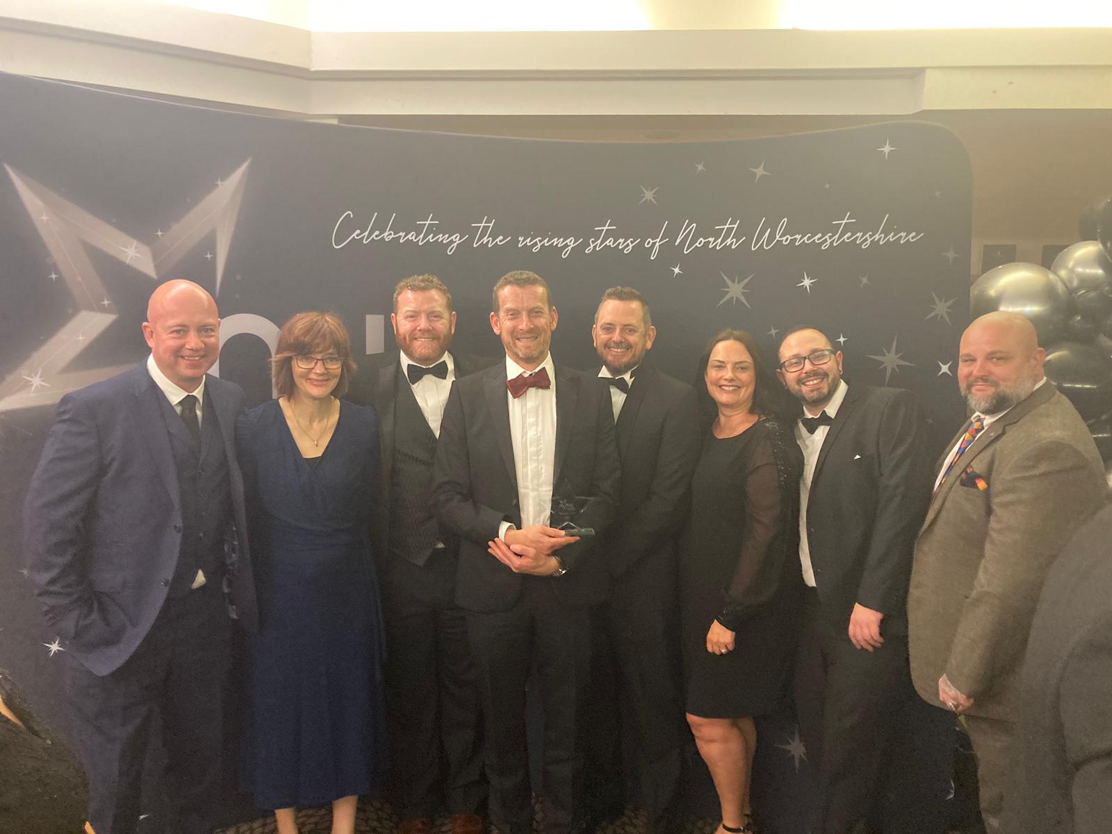 Aaron wins Business Leader of the Year award