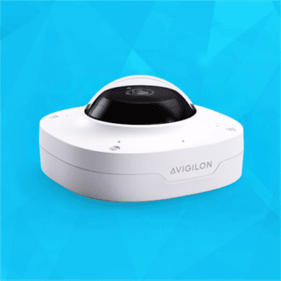 Avigilon Alta A5 360 Camera Blue Background
